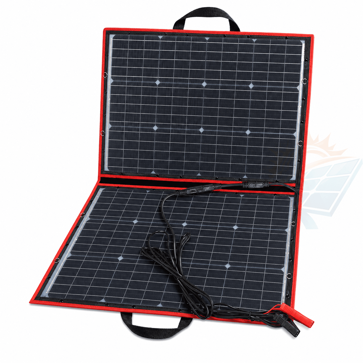 پنل خورشیدی قابل حمل تاشو ۱۱۰ وات Dokio 100W 110W FFSP-110W